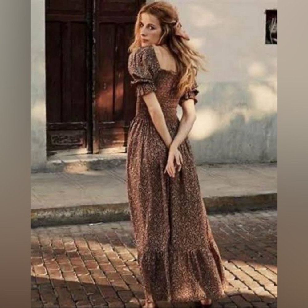 Doen Colette Dress in Terra Garden Bloom